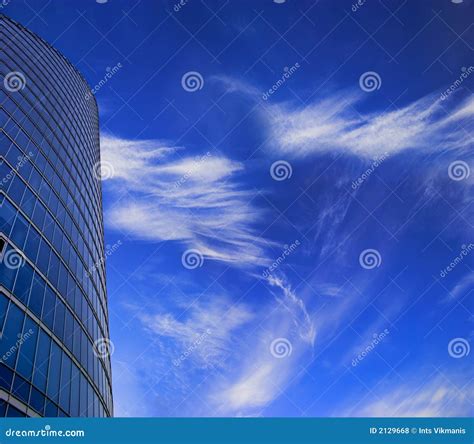 Skyscraper Facade Modern Architecture Detail Stock Photography