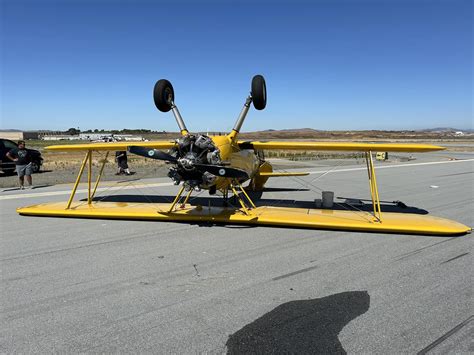 Plane flips at Hollister Airport | BenitoLink