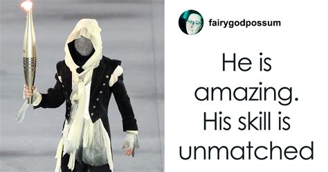 Masked Torch Bearer At The 2024 Olympics Finally Revealed Mystery