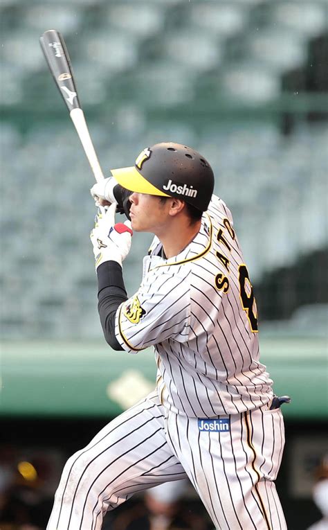 【阪神】ドラフト1位・佐藤輝明「4番・三塁」で出場 8号逆転満塁ホームラン スポーツ報知