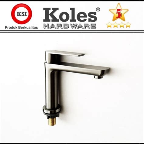 Promo KOLES 71004 Kran Wastafel Keran Cuci Tangan Stainless Steel SUS