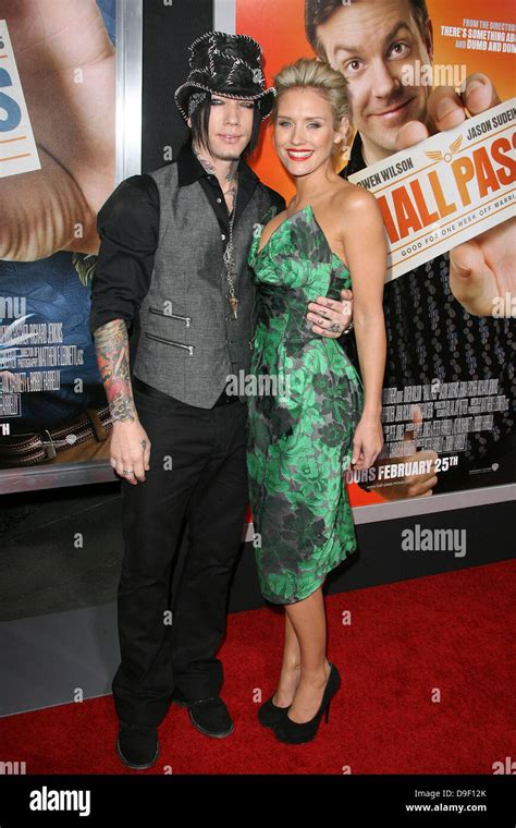 Dj Ashba And Nicky Whelan Los Angeles Premiere Of Warner Bros