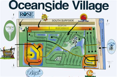 Oceanside Village Map Copy - Melody Garden Dr Myrtle Beach South ...