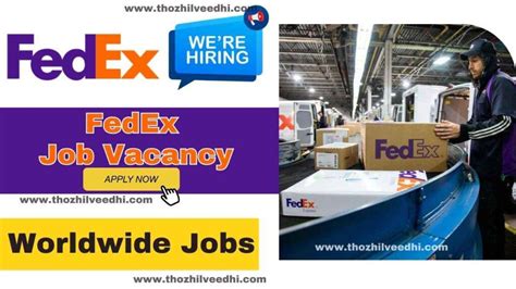 FedEx Careers Apply Now For 4000 FedEx Job Vacancies How To Join