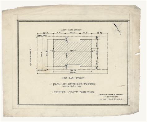 Empire State Building Dimensions Drawing at PaintingValley.com ...