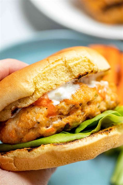 Spicy Buffalo Chicken Burgers Recipes