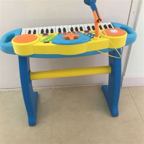 Very Interactive Baby Keyboard with Microphone, Babies & Kids, Infant Playtime on Carousell