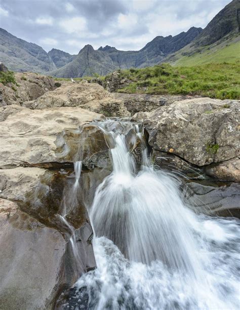 Fairy Pools Walk And Beautiful Waterfalls Glenbrittle Isle Of Skye In