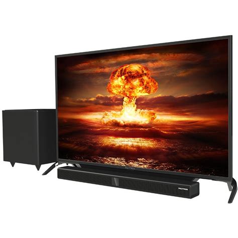 Jual Led Tv Polytron 43 Inch PLD43BS153 Cinemax Soundbar Subwoofer