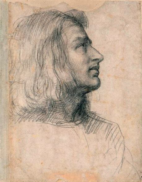 Exhibition Of The Month Figure Drawings By Andrea Del Sarto Portrait