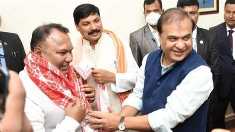 Assam Congress Mla Sashi Kanta Das Who Extended Support To Bjp Suspended Latest News India