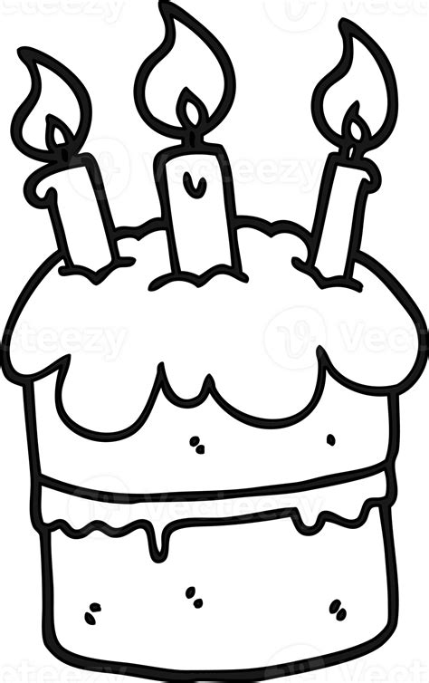 Cartoon Birthday Cake Icon 40840530 Png