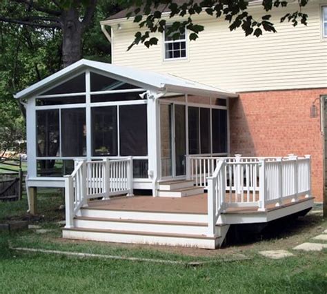 Convert Your Deck Into A Sunroom Deck Renovation Ideas