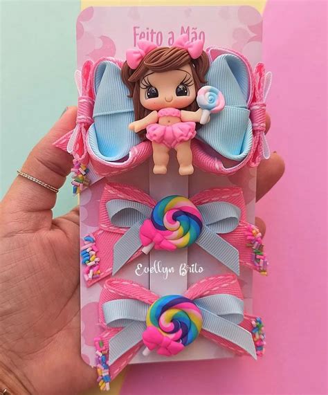 Hebi Baby Bows Diy Hairstyles Diaper Cake Biscuit Hair Clips Kit