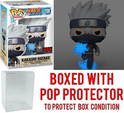 Funko POP Naruto Shippuden Kakashi Hatake 1199 GITD AAA Anime Figure