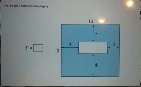 Oblicz Pole Zamalowanej Figury Plis Mam To Na Poniedzialek Brainly Pl