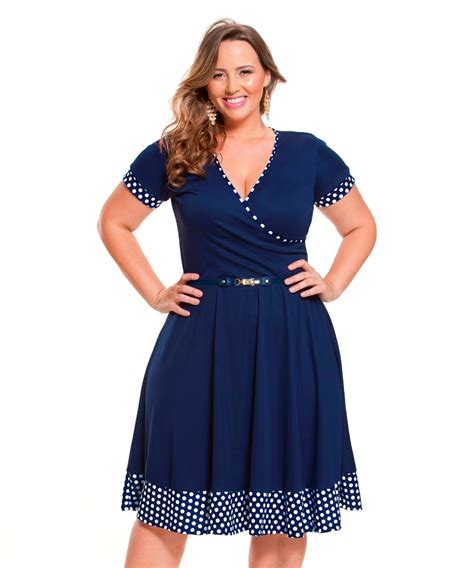 Vestido Hiroshima Plus Size Decote Transpassado Detalhe Po R