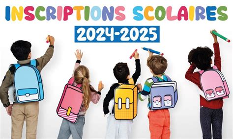 Inscriptions Scolaires 2024 2025 Mairie D Avord