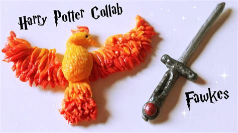 Harry Potter Collab Fawkes And Sword Of Gryffindor Tutorial Youtube