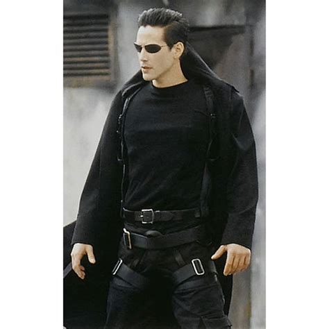 Neo Costume The Matrix Киану ривз Мужчины Костюм