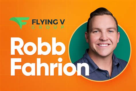 Founder Stories Robb Fahrion On Building Flying V Group Kimp