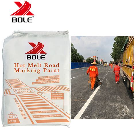 Thermoplastic Road Marking Paint Best Reflective High Wear Resistance