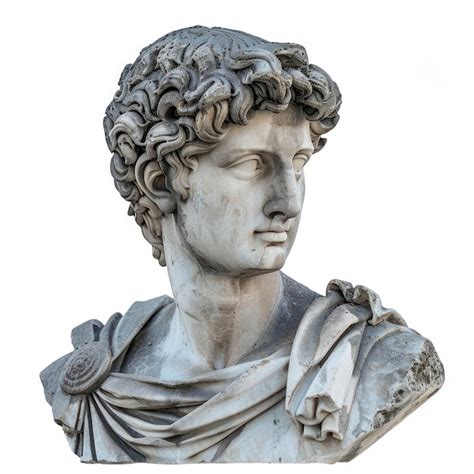 Classical Marble Sculpture Bust Premium Ai Generated Image