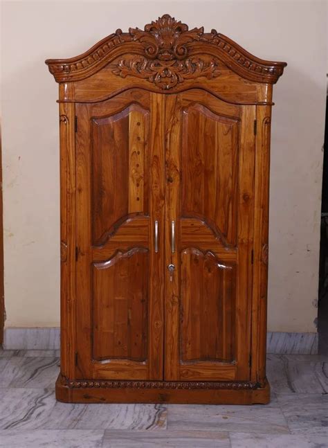 Doors Brown Teak Wood Almirah With Locker At Rs Piece In