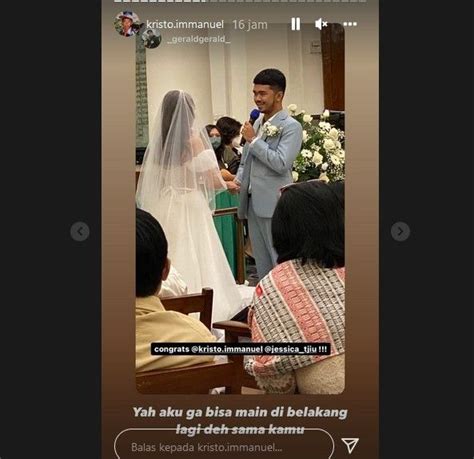 Kristo Immanuel Resmi Menikah Dengan Jessica Tjiu