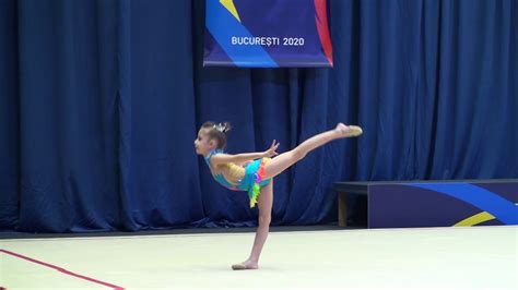 Sofia Brok Acs Ritmic Aly Gym Brasov Without Apparatus Cupa Romaniei