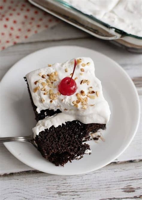 Chocolate Sundae Cake - Southern Plate