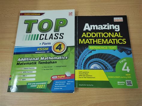 Additional Mathematics Form 4 Set Hobbies And Toys Books And Magazines