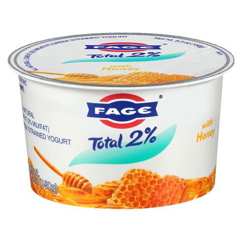 Fage Total 2 Lowfat Greek Strained Yogurt Honey Walgreens