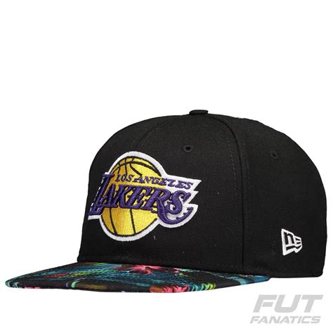 Boné New Era Nba Los Angeles Lakers 950 Preto Futfanatics