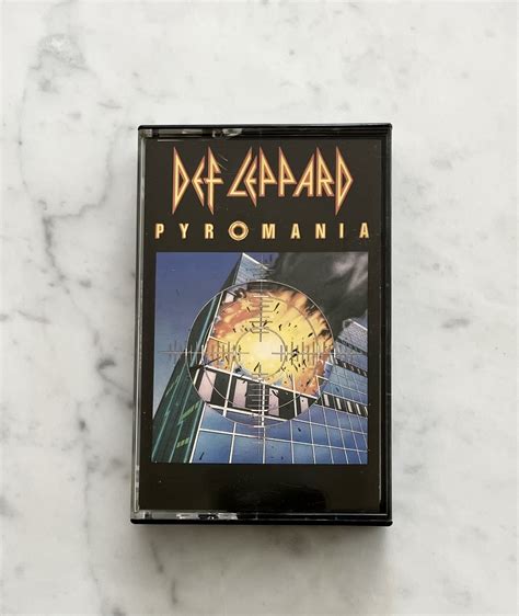 Def Leppard Pyromania Cassette Tape — Past Prime