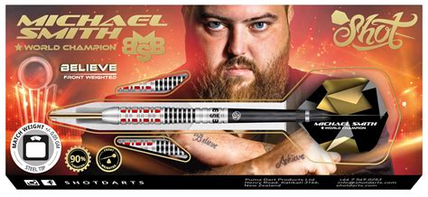 Shot Michael Smith Believe Steeldart G