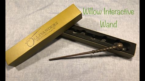 Willow Interactive Wand Univeral Studios Youtube