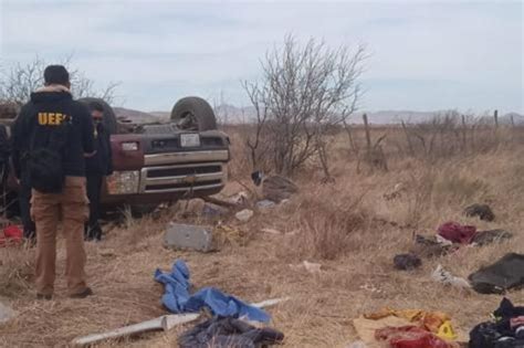 Mueren 3 Niños Tras Volcadura En Carretera Chihuahua Juárez