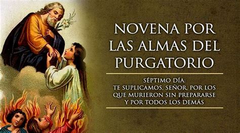 NOVENA A LAS BENDITAS ALMAS EN EL PURGATORIO