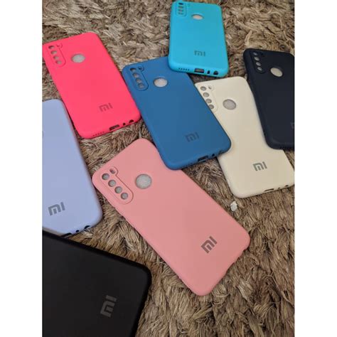 Capa Capinha Redmi Note Xiaomi Case Silicone Aveludada Mi Prote O