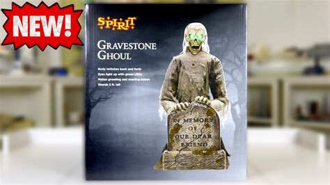 SVI 3FT GRAVESTONE GHOUL Animatronic Review Spirit Halloween 2024