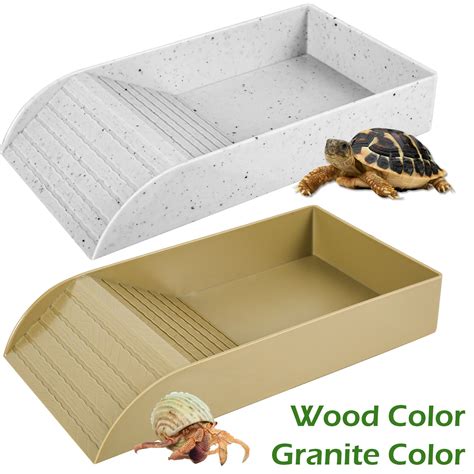 Turtle Basking Platform Large Capacity Non Slip Pet Breeding Tank Play