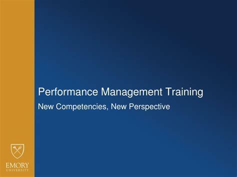 Ppt Performance Management Training Powerpoint Presentation Free