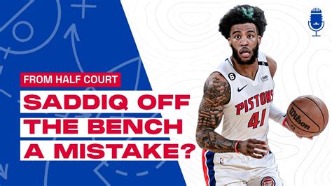 Should The Pistons Be Concerned With Saddiq Bey From Half Court