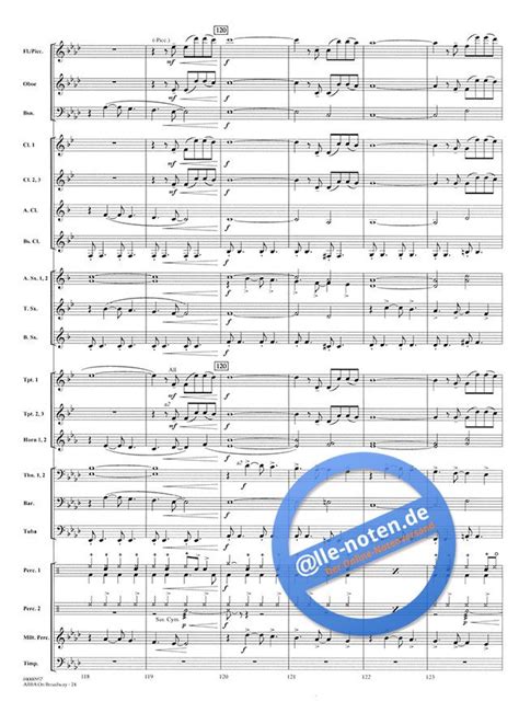 Abba On Broadway Concert Band Sheet Music Shop Now