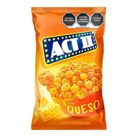 Palomitas de maíz ACT II sabor queso 90 g Walmart