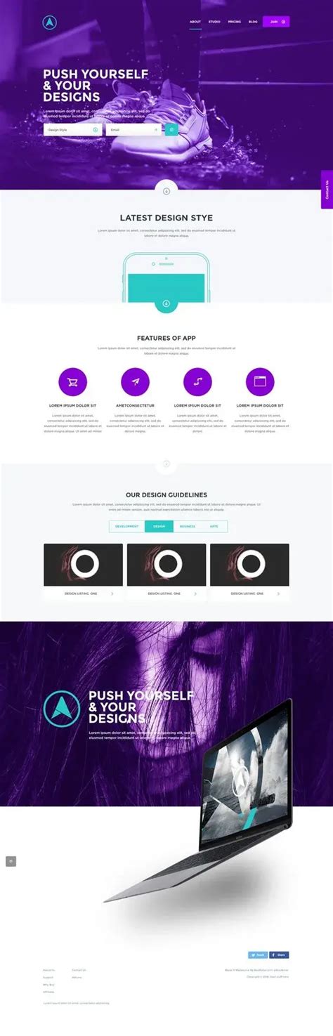 Templates De Web Design R Cents Et Gratuits En Psd