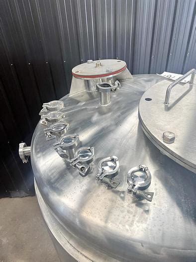 D occasion USED 500 GALLON JACKETED TANK 316 STAINLESS STEEL vendu à