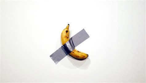 La Banana Attaccata Al Muro Di Maurizio Cattelan Va All Asta Base D