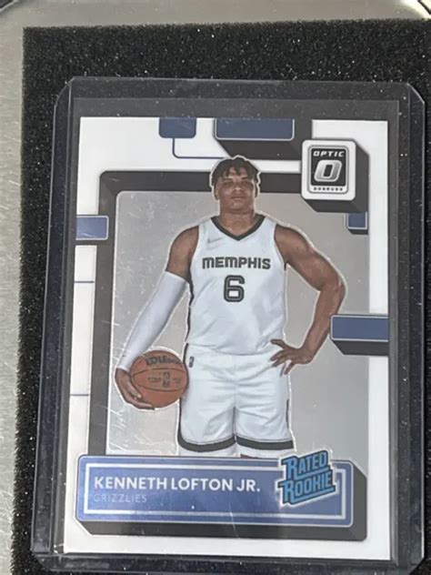 2022 23 PANINI DONRUSS Optic recrue notée 202 Kenneth Lofton Jr RC